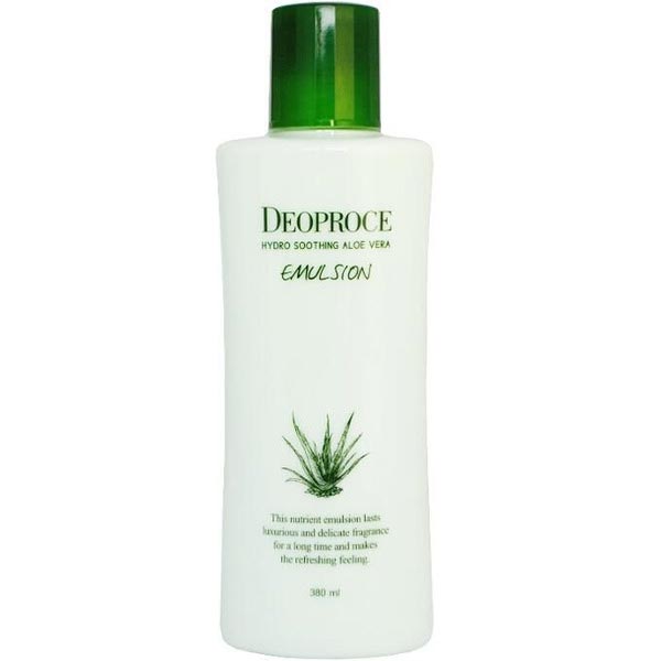 DEOPROCE HYDRO SOOTHING ALOE VERA EMULSION Успокаивающая эмульсия для лица с экстрактом алоэ вера