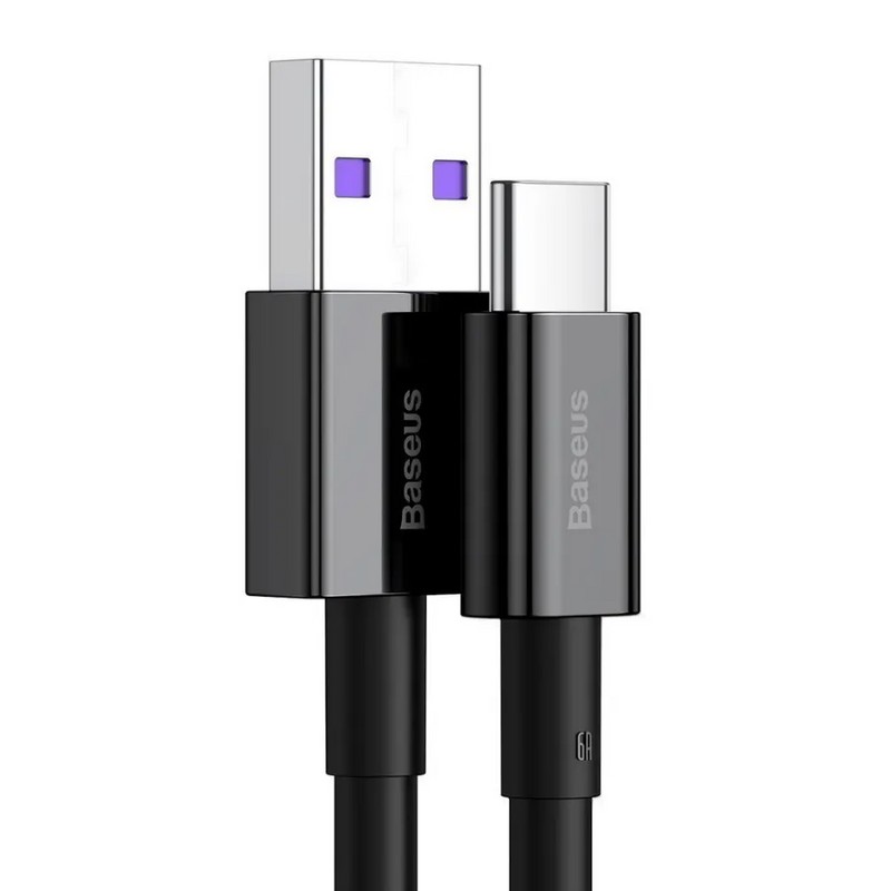 USB дата-кабель Baseus Superior Series Fast Charging Data Cable Type-C 66W (CATYS-A01) 2.0м Черный