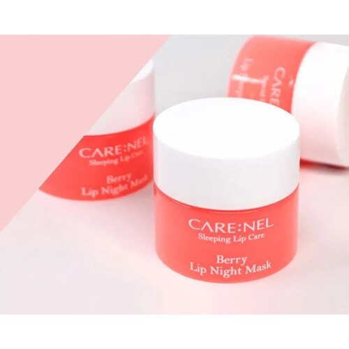 Care:Nel Маска ночная для губ с ароматом ягод – Berry lip night mask, 5г