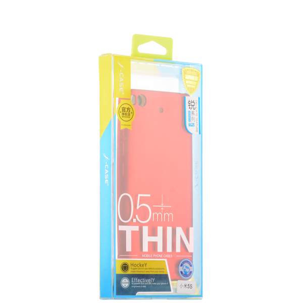 Чехол-накладка силиконовый J-case Delicate Series Matt 0.5mm для Xiaomi Mi 5S (5.15") Красный