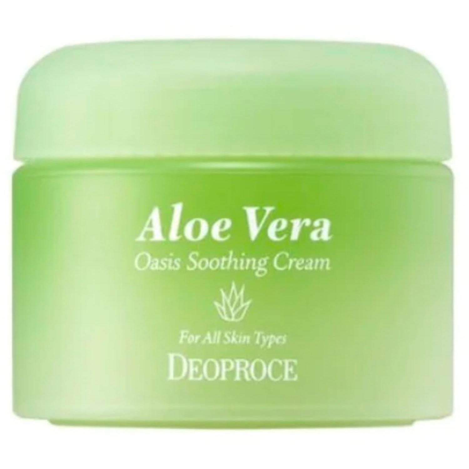 DEOPROCE ALOE VERA OASIS DAY CREAM  Дневной крем для лица с экстрактом Алоэ Вера