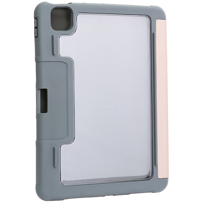 Чехол-подставка Mutural Folio Case Elegant series для iPad Pro (11") 2020г. кожаный (MT-P-010504) Розовое золото