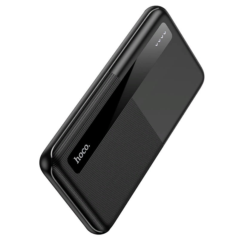 Аккумулятор внешний универсальный Hoco J75 10000 mAh Tresor power mobile power bank (2USB:5V-2.0A Max) Черный