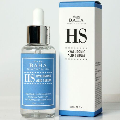 Cos De BAHA Сыворотка увлажняющая с гиалуроновой кислотой - Hyaluronic acid serum (HS), 60мл