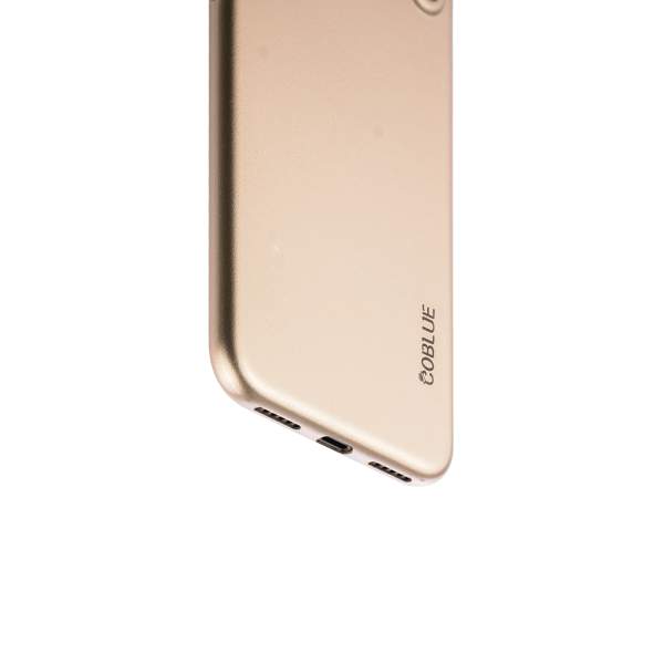 Чехол-накладка супертонкая Coblue Slim Series PP Case & Glass (2в1) для iPhone XS/ X (5.8") Золотистый