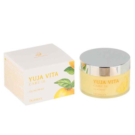 DEOPROCE YUJA VITA CARE 10 OIL IN CREAM Крем для лица с маслом из кожуры юдзу