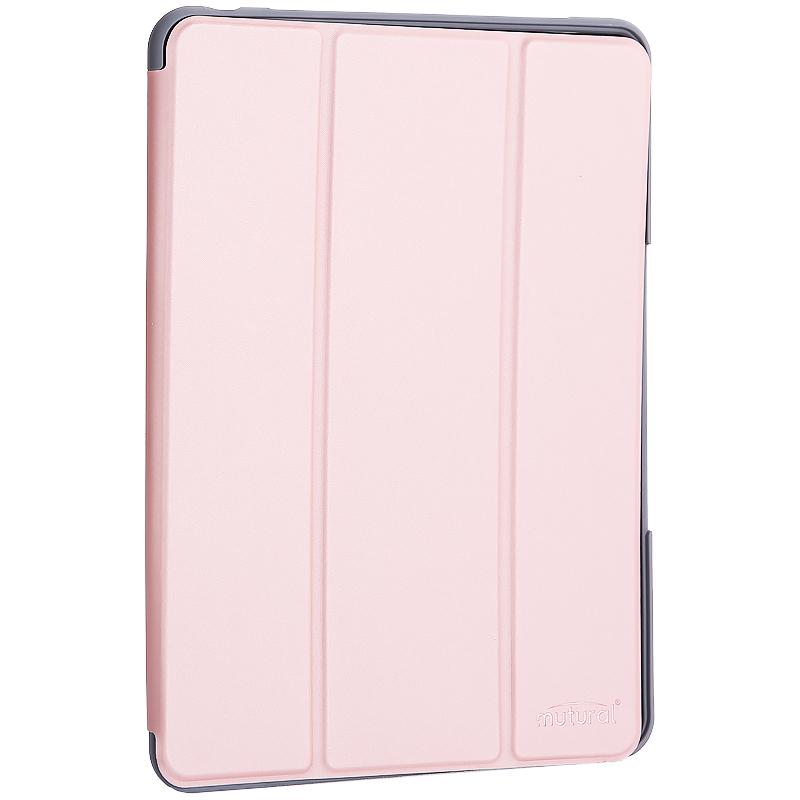 Чехол-подставка Mutural Folio Case Elegant series для iPad Air 3 (10,5") 2019г./ iPad Pro (10.5") кожаный (MT-P-010504) Роз.зол