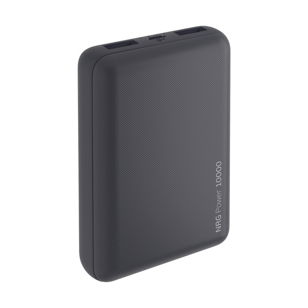 Аккумулятор внешний универсальный Deppa NRG 10000 mAh power bank D-33550 (2USB: 5V-2.1A) Графитовый