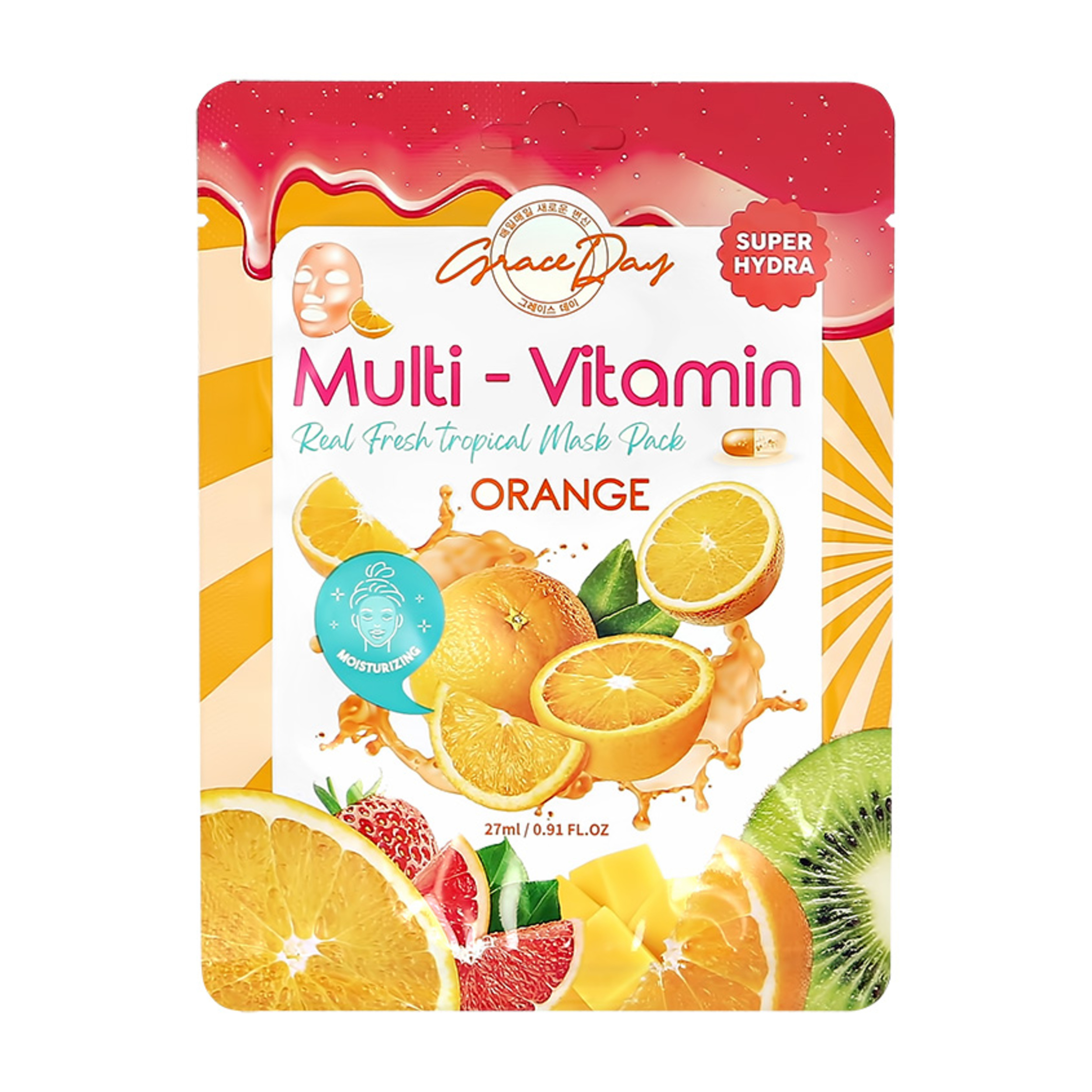 Orange mask. Grace Day маска тканевая Multi-Vitamin. Тканевая маска 27мл, Grace Day. Тканевая маска Grace Day Multi Vitamin Strawberry. Тканевая маска Grace Day Multi Vitamin Mango.