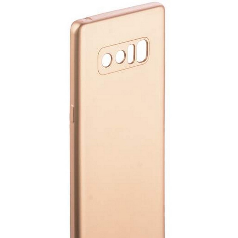 Чехол-накладка силиконовый J-case Delicate Series Matt 0.5mm для Samsung Galaxy Note 8 (N950) Золотистый