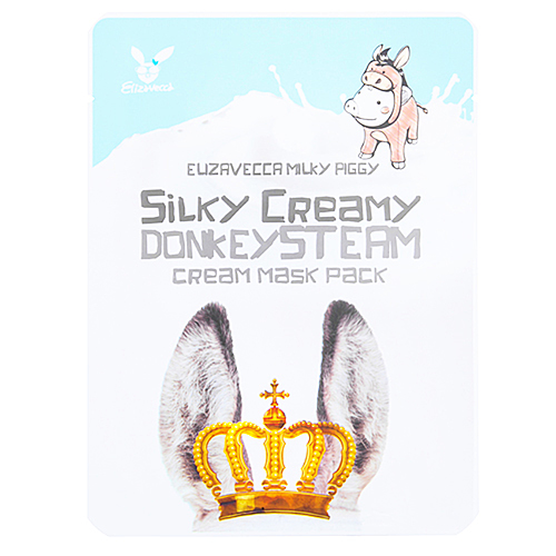 Elizavecca Milky Piggy Silky Creamy Donkey Steam Cream Mask Pack Тканевая маска для лица