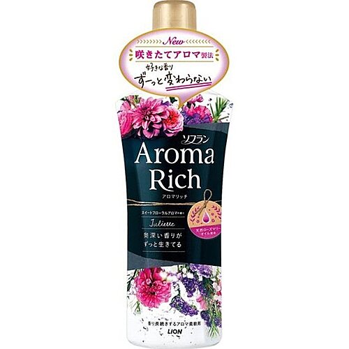 Lion Кондиционер смягчающий с ароматом белых цветов - Soflan aroma rich juliette, 520мл