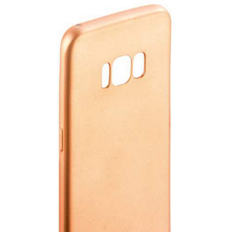 Чехол-накладка силиконовый J-case Delicate Series Matt 0.5mm для Samsung Galaxy S8 Plus Розовое золото