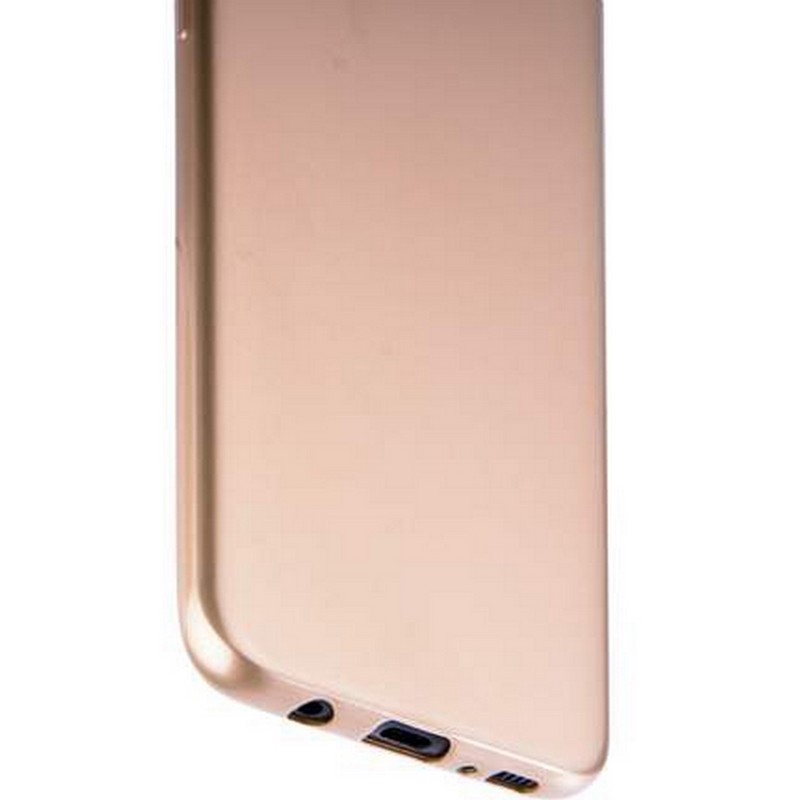 Чехол-накладка силиконовый J-case Shiny Glazed Series 0.5mm для Samsung GALAXY S8+ SM-G955 Jet Gold Золотистый