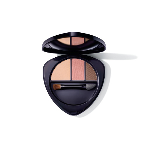 Тени для век тройные 04 авантюрин (Eyeshadow Trio 04 sunstone) Dr. Hauschka 4.04 г