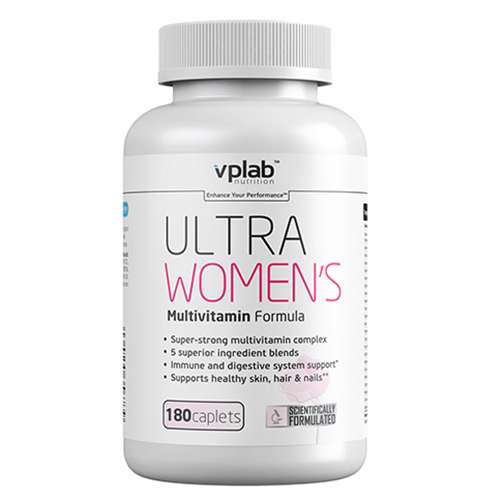 Витаминно-минеральный комплекс для женщин "Ultra women's multivitamin formula", в капсулах VPLab, 90 шт