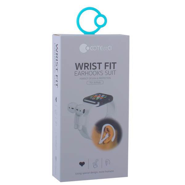 Гарнитура COTECi на запястья для AirPods Sports Wrist Fit CS8117-GY Серый