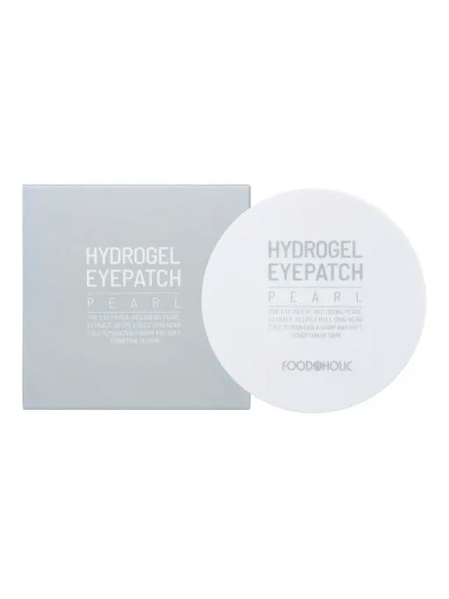 FOODAHOLIC HYDROGEL EYEPATCH PEARL Патчи под глаза с экстрактом жемчуга