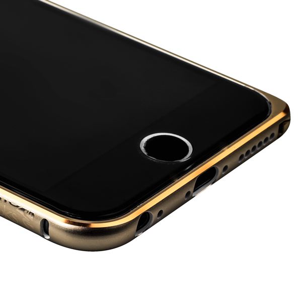 Бампер металлический iBacks Arc-shaped Venezia Aluminium Bumper for iPhone 6s/ 6 (4.7) - gold edge (ip60007) Gold Золото