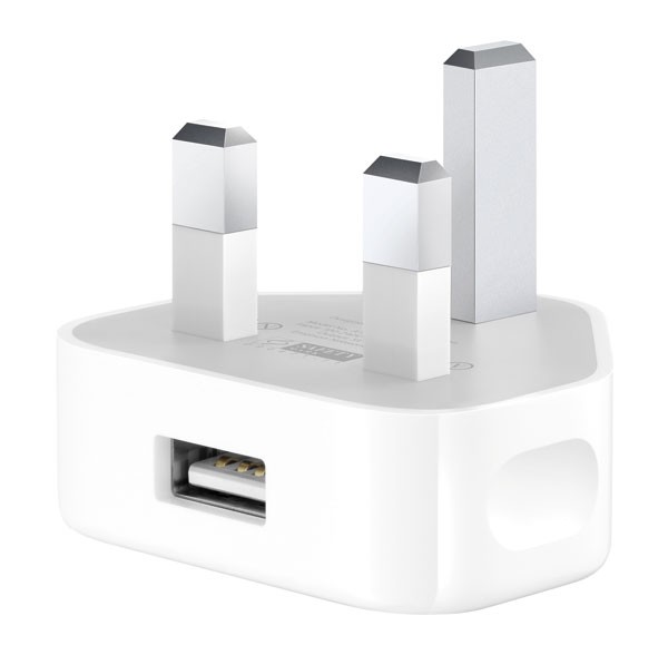 Адаптер сетевой для Apple USB Power Adapter (England) Выход: 5V/ 1A (A1399) White (MB706 LLA) ORIGINAL