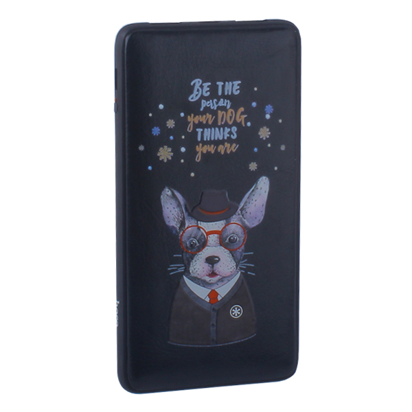 Аккумулятор внешний универсальный Hoco J13-10000 mAh Adorable puppy Power bank (2 USB: 5V-2.1A) Beauty