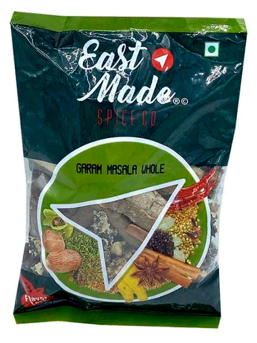 EASTMADE SPICES GARAM MASALA WHOLE Приправа Гарам Масала, целая 100г