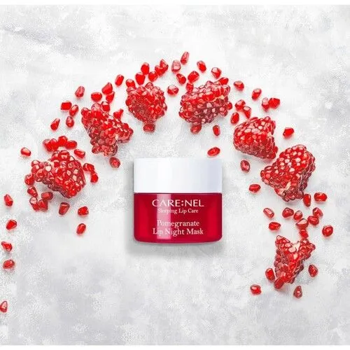 Care:Nel Маска ночная для губ с гранатом - Pomegranate lip night mask, 5г