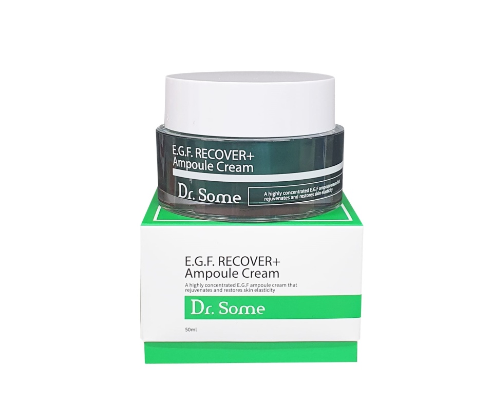 Dr. Some E.G.F. RECOVER Ampoule Cream Восстанавливающий ампульный крем для лица с пептидами 50мл