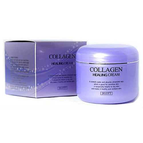 JIGOTT Collagen Healing Cream Питательный ночной крем с коллагеном