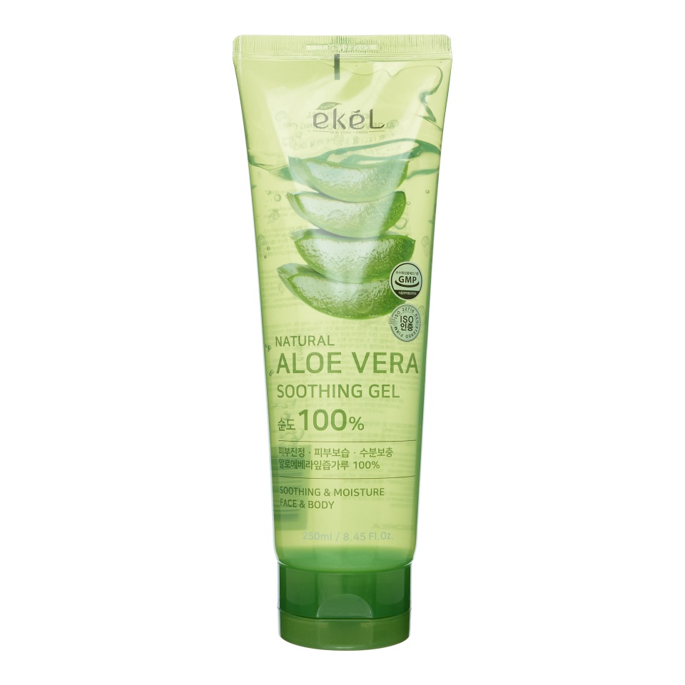 EKEL Soothing Aloe (Tube) Успокаивающий гель для лица и тела с экстрактом алоэ вера