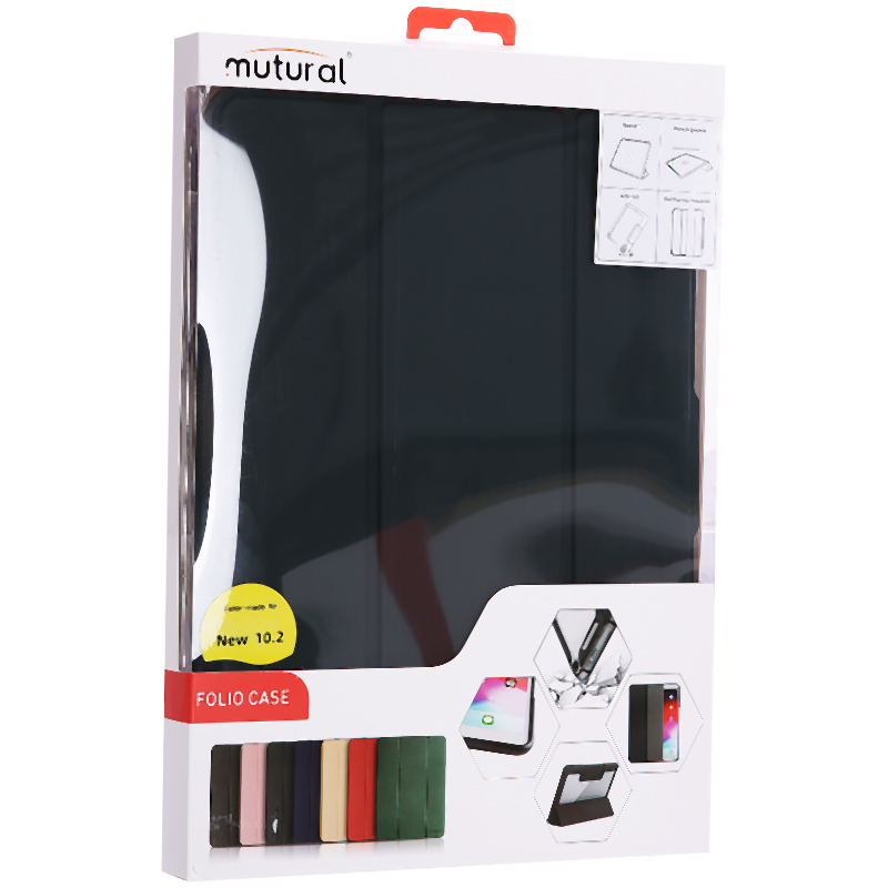 Чехол-подставка Mutural Folio Case Elegant series для iPad 7-8 (10.2") 2019-20г.г. кожаный (MT-P-010504) Зеленый