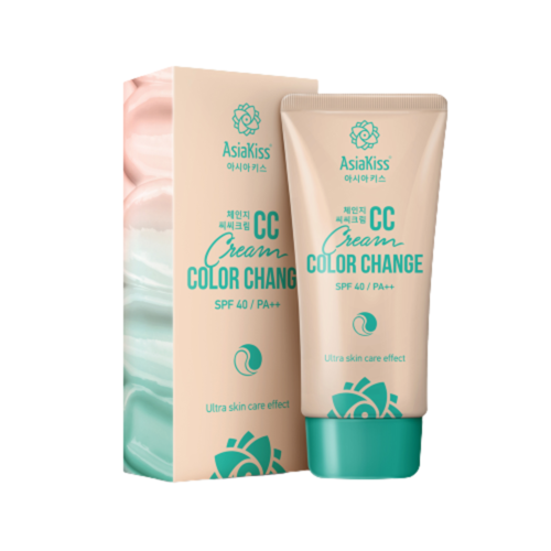 AsiaKiss Крем CC - Change сolor cream, 60мл