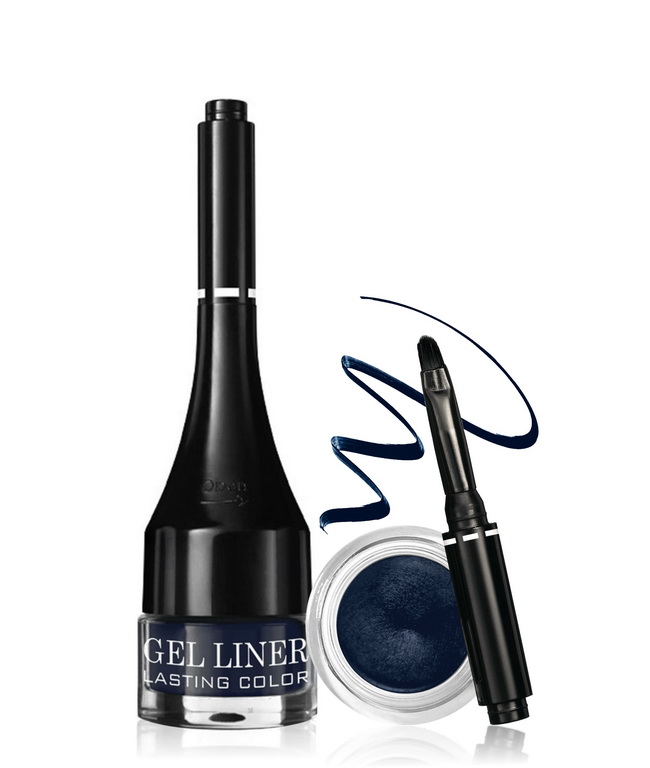 Гелевая подводка для глаз Gel liner LASTING COLOR тон:4 темно-синий