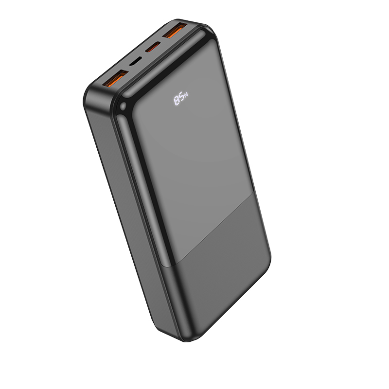 Аккумулятор внешний универсальный Hoco J108A 20000 mAh Universe PD22.5W+QC3.0 power bank (2USB:5V-3A/ Type-C: 5V-3A) Черный