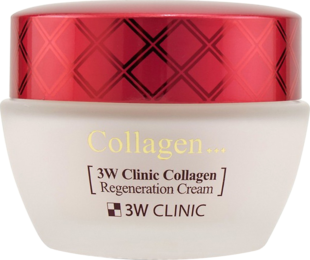 3W CLINIC Collagen Regeneration Cream Восстанавливающий крем для лица с коллагеном