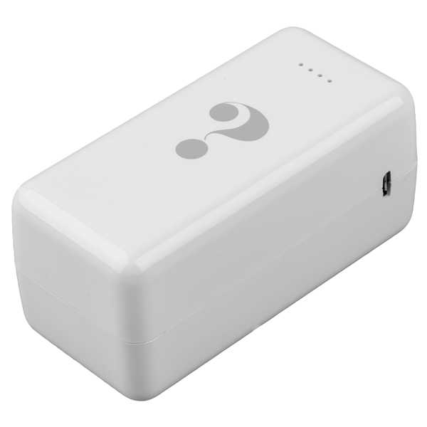 Аккумулятор внешний универсальный Wisdom YC-YDA12 Portable Power Bank 10400mAh ceramic white (USB выход: 5V 1A & 5V 2A)