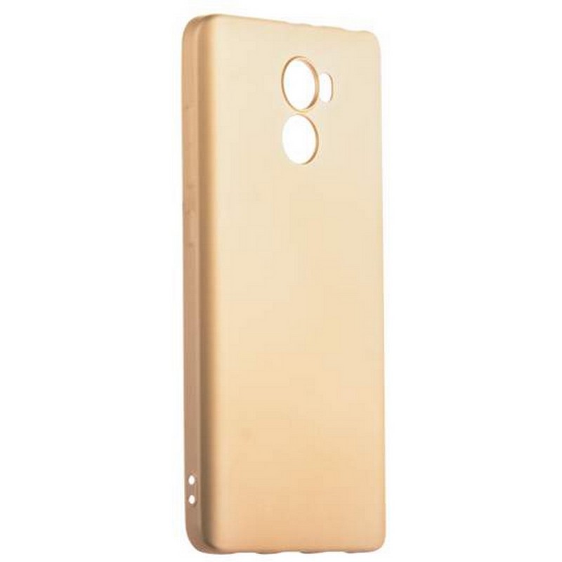 Чехол-накладка силиконовый J-case Delicate Series Matt 0.5mm для Xiaomi Redmi 4 (5.0") Золотистый