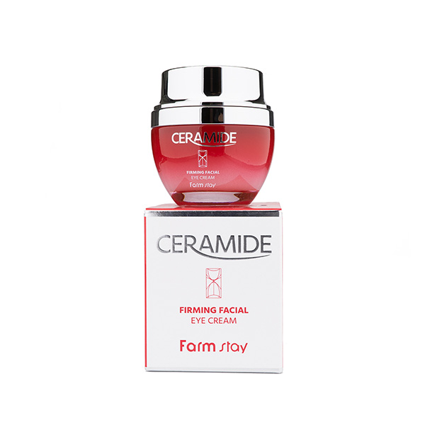 FarmStay Ceramide Firming Facial Eye Cream Укрепляющий крем для области вокруг глаз с керамидам