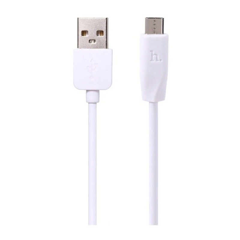 USB дата-кабель Hoco X1 Rapid MicroUSB (2.0 м) Белый