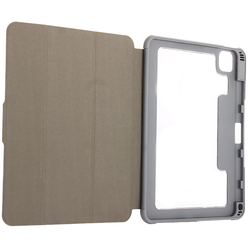 Чехол-подставка Mutural Folio Case Elegant series для iPad Pro (11") 2021г. кожаный (MT-P-010504) Графитовый