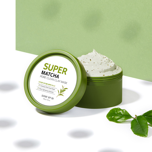 SOME BY MI SUPER MATCHA PORE CLEAN CLAY MASK Очищающая глиняная маска для лица с экстрактом чая матч