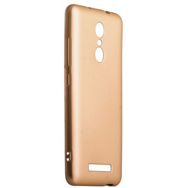 Чехол-накладка силиконовый J-case Delicate Series Matt 0.5mm для Xiaomi Redmi Note 3/ Note 2 Pro (5.5") Золотистый