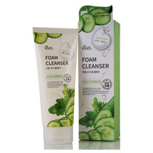 EKEL Foam Cleanser Cucumber Пенка для умывания с экстрактом огурца 180 мл