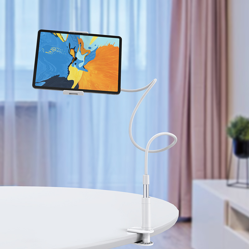 Автомобильный&офисный держатель Hoco Balu Tablet PC Stand (PH24) для смартфонов и планшетов (4.0"-10.5"/122mm-200mm) Белый