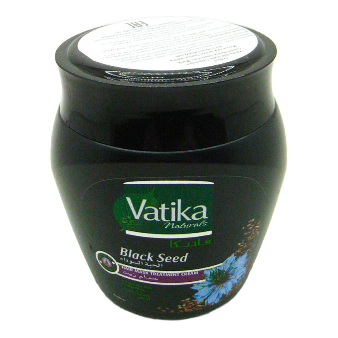 Восстанавливающая маска для волос с маслом черного тмина (hair mask) Vatika | Ватика 500г