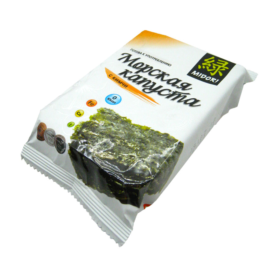 MIDORI Sea cabbage Капуста морская с Кимчи 5г