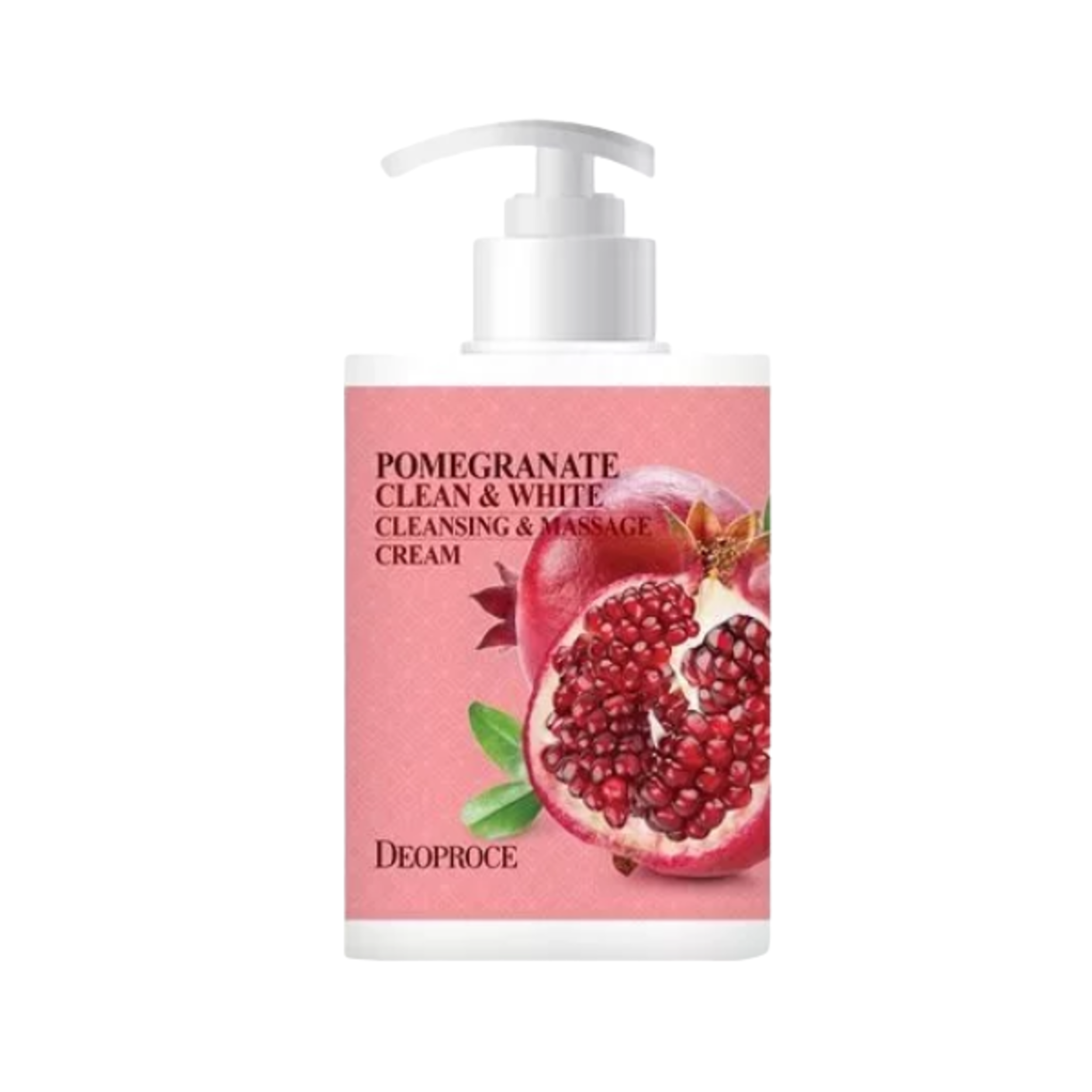 Deoproce Крем для лица c гранатом массажный - Clean&amp;white cleansing massage cream pomergranate,430мл