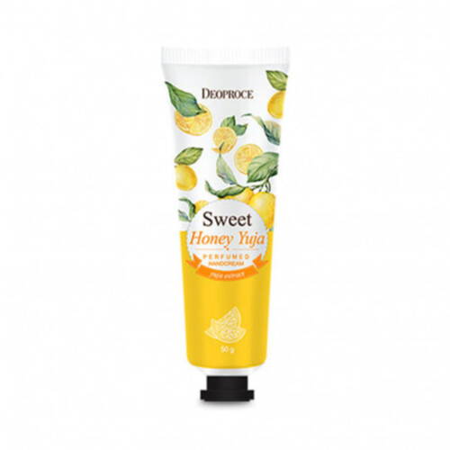 Deoproce Крем для рук парфюмированный с экстрактом цитрона - Sweet yuja perfumed hand cream, 50г