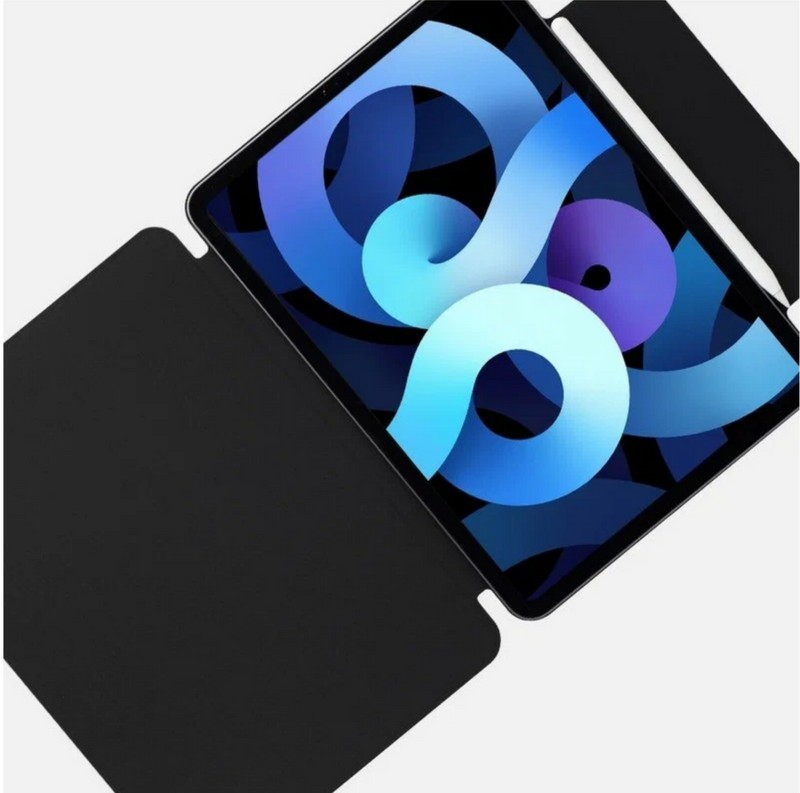 Чехол-подставка Deppa Wallet Onzo Magnet для iPad 10.9" 2022г. (10-го поколения) Soft touch 2.0мм (D-88362) Черный