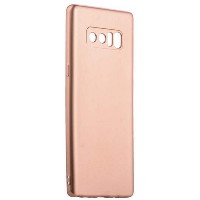 Чехол-накладка силиконовый J-case Delicate Series Matt 0.5mm для Samsung Galaxy Note 8 (N950) Розовое золото